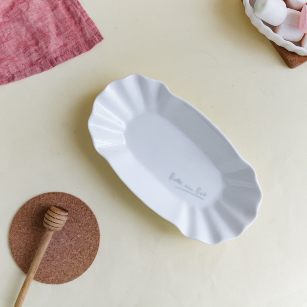 Oval Snack Plate Nestasia