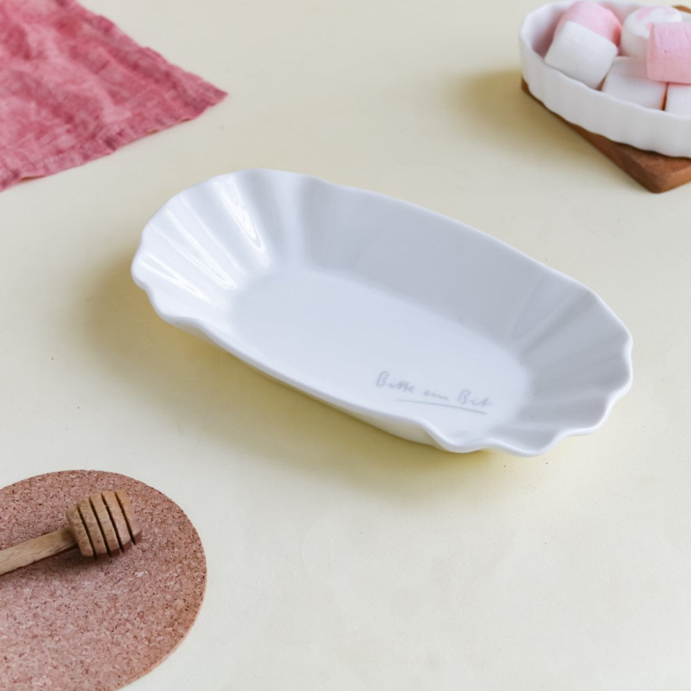 Oval Snack Plate Nestasia