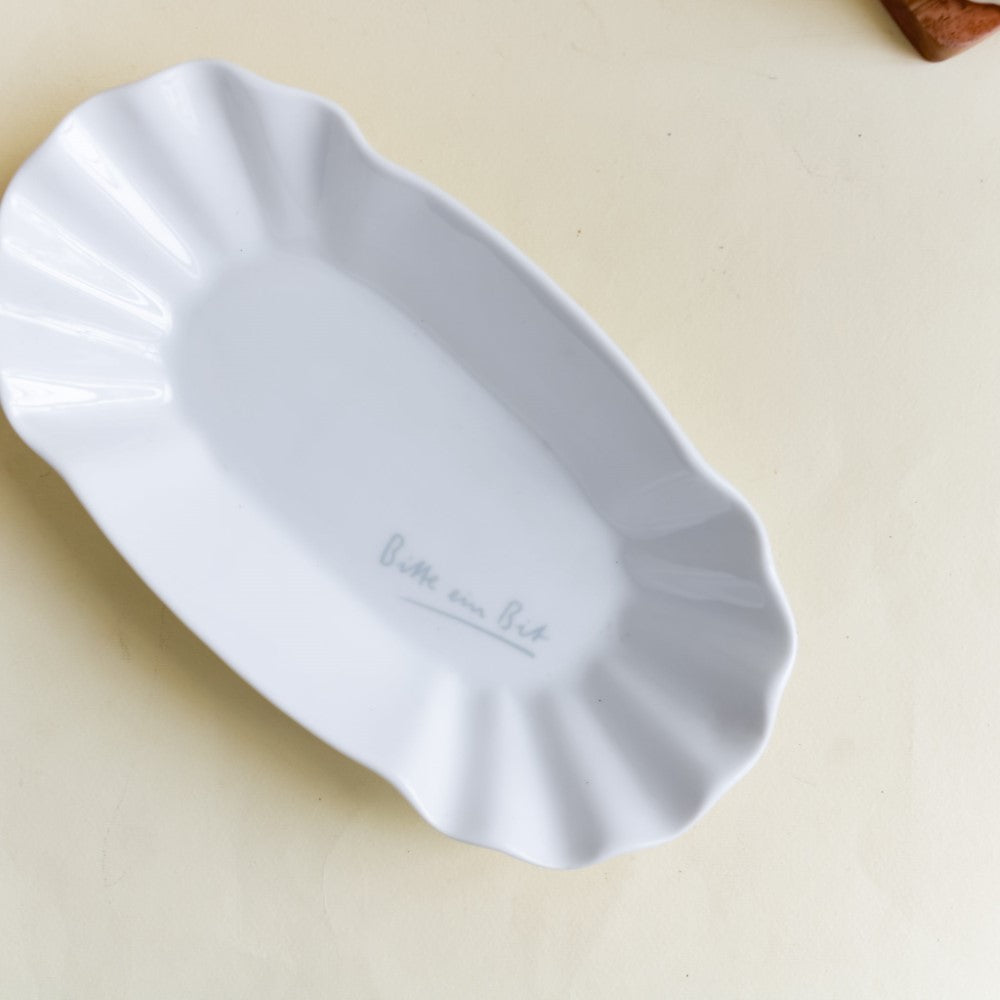 Oval Snack Plate Nestasia