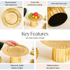 Halo Gold Dessert Riser Short Nestasia