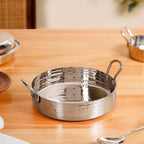 Nested Stainless Steel Round Serving Dish Set Of 3 Nestasia