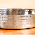 Nested Stainless Steel Round Serving Dish Set Of 3 Nestasia