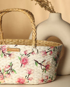 Multipurpose Seagrass Hamper Basket for Gifts, Organization, and Stylish Decor