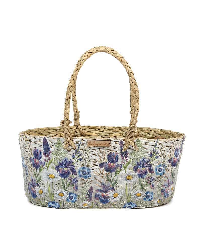 Artisanal Seagrass Hamper Basket for Luxury Gifting and Festive Celebrations