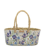 Artisanal Seagrass Hamper Basket for Luxury Gifting and Festive Celebrations