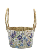 Artisanal Seagrass Hamper Basket for Luxury Gifting and Festive Celebrations
