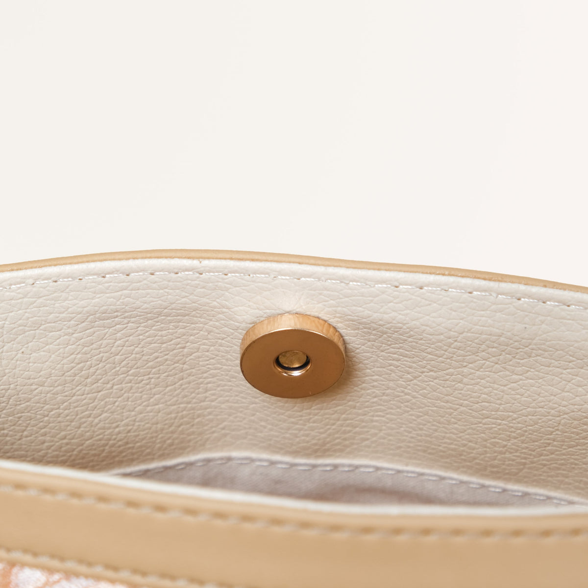 Eden Beige Bucket Bag For Women Nestasia