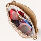 Eden Beige Bucket Handbag For Women Nestasia