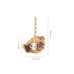 Organic Dried Flowers Lantern Lavender Nestasia