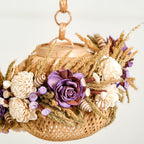 Organic Dried Flowers Lantern Lavender Nestasia