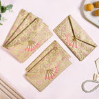 Handmade Jacquard Set Of 6 Envelopes For Shagun Nestasia