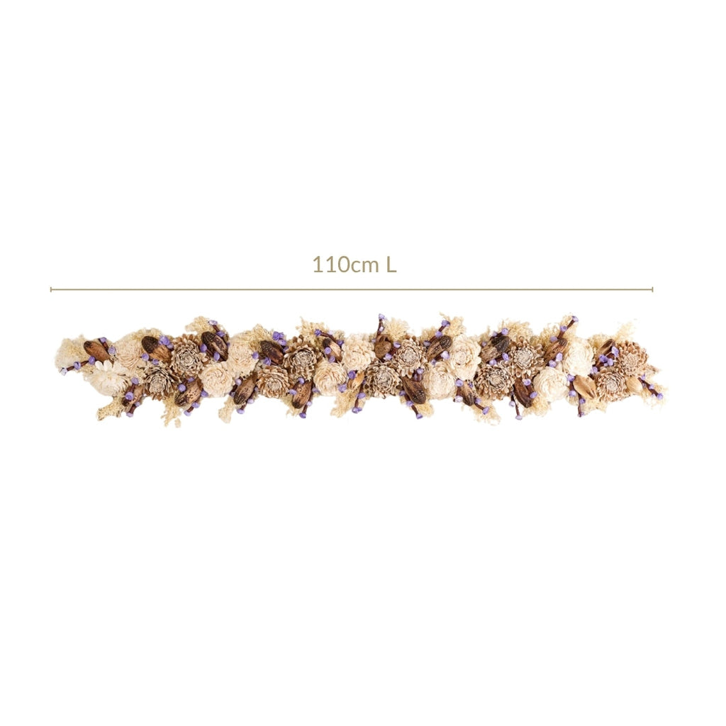 Natural Jute Toran Wall Hanging With Corn Grass Decoration Nestasia