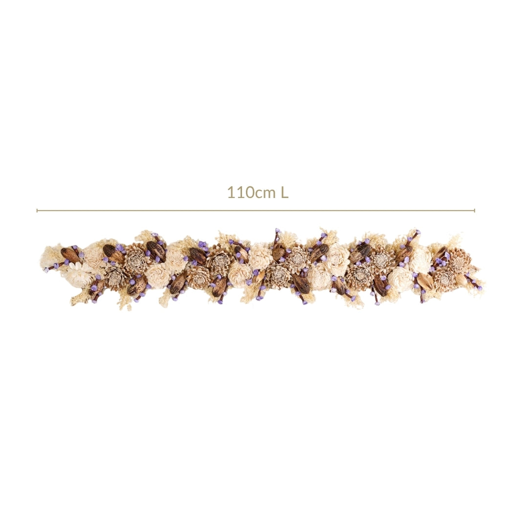Natural Jute Toran Wall Hanging With Corn Grass Decoration Nestasia