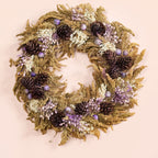 Handmade Dried Flowers Wreath Lavender Nestasia