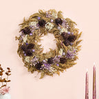 Handmade Dried Flowers Wreath Lavender Nestasia