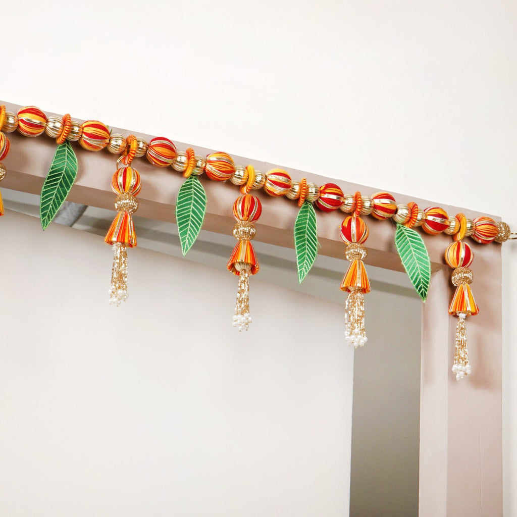 Handmade Mauli Toran For Puja Decor Nestasia