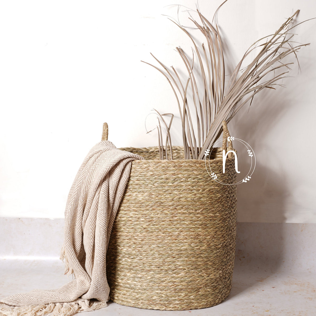 Handmade Laundry Basket Nestasia