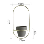 Hanging Planter Grey Nestasia
