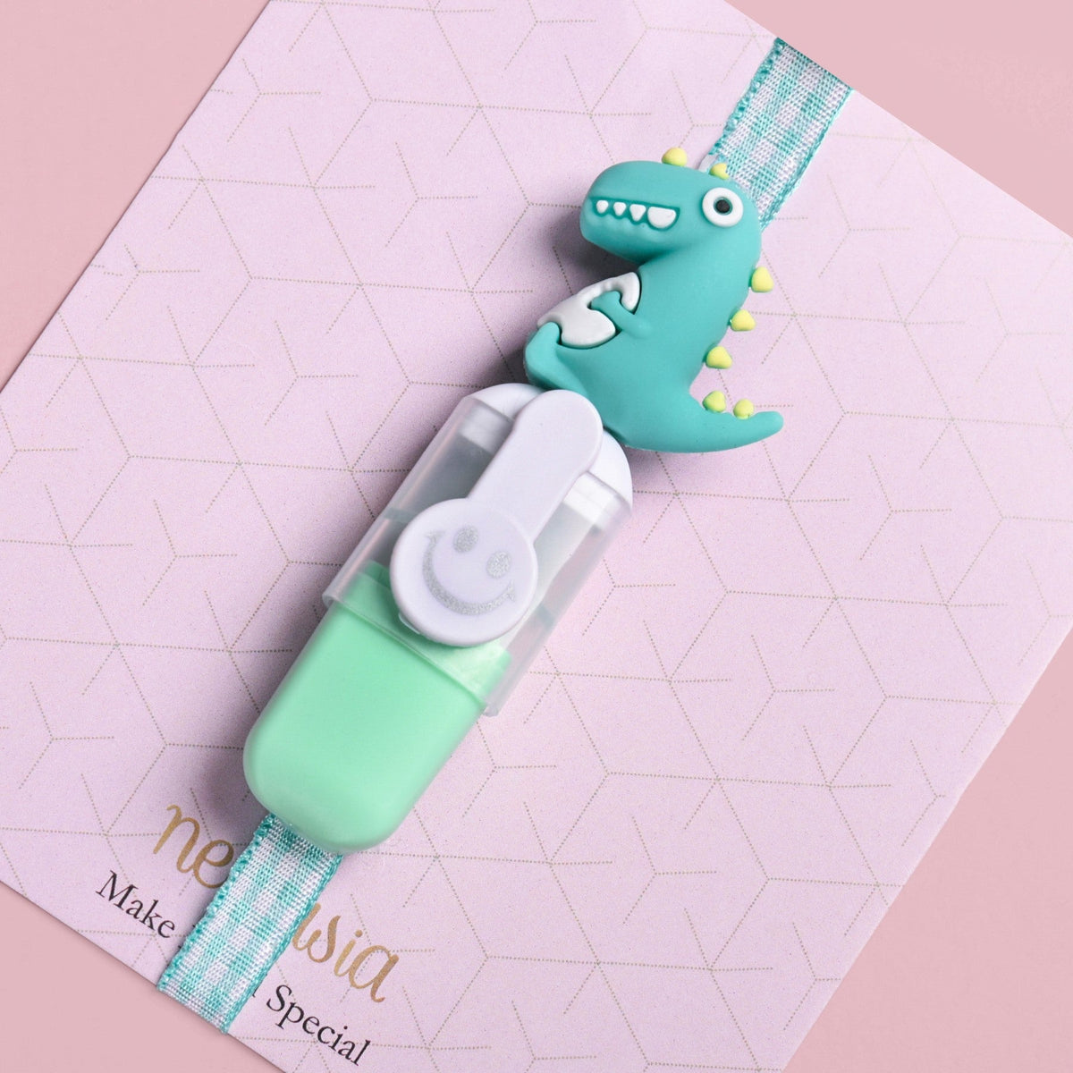Happy Dino Rakhi Gift Set Nestasia