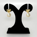Heart Drop Earrings Nestasia