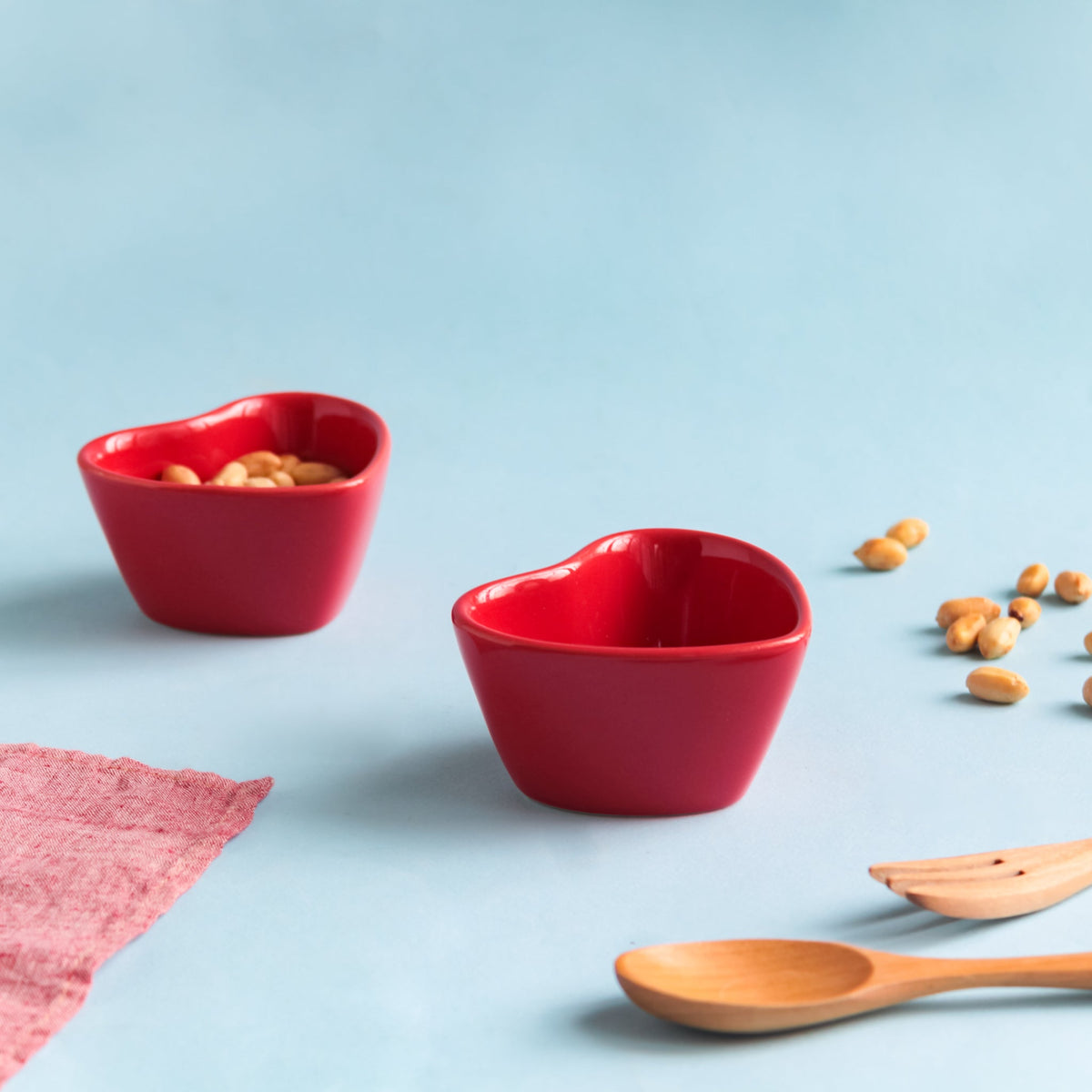 Mini Heart Bowl Set of 2 Nestasia