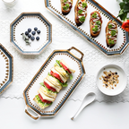 Heart Long Plate with Handle Nestasia