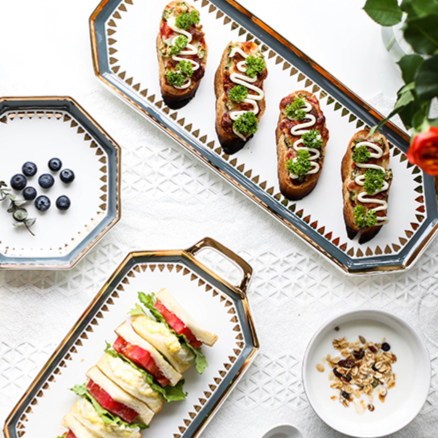 Heart Long Plate Nestasia