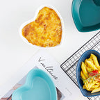 Hearty Ceramic Bakeware Small White 6 Inch Nestasia