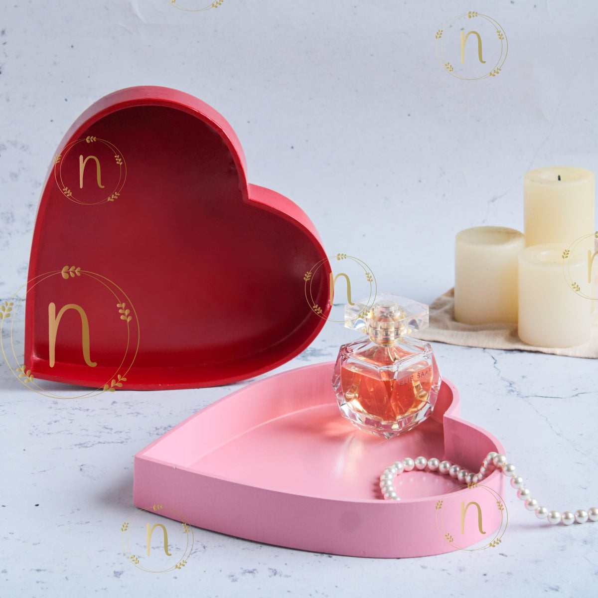Heart Shaped Tray Nestasia