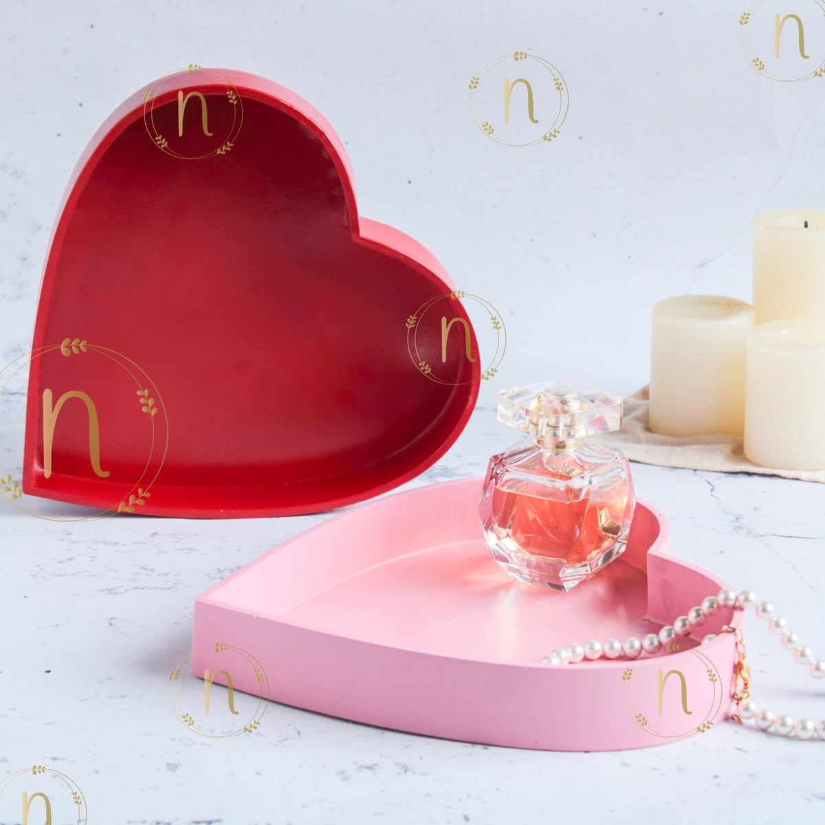 Heart Shaped Tray Nestasia