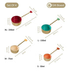Heartstring Stainless Steel Measuring Cup Set Of 4 Nestasia