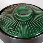 Botanica Ceramic Casserole Cooking Pot Green 2000ml Nestasia