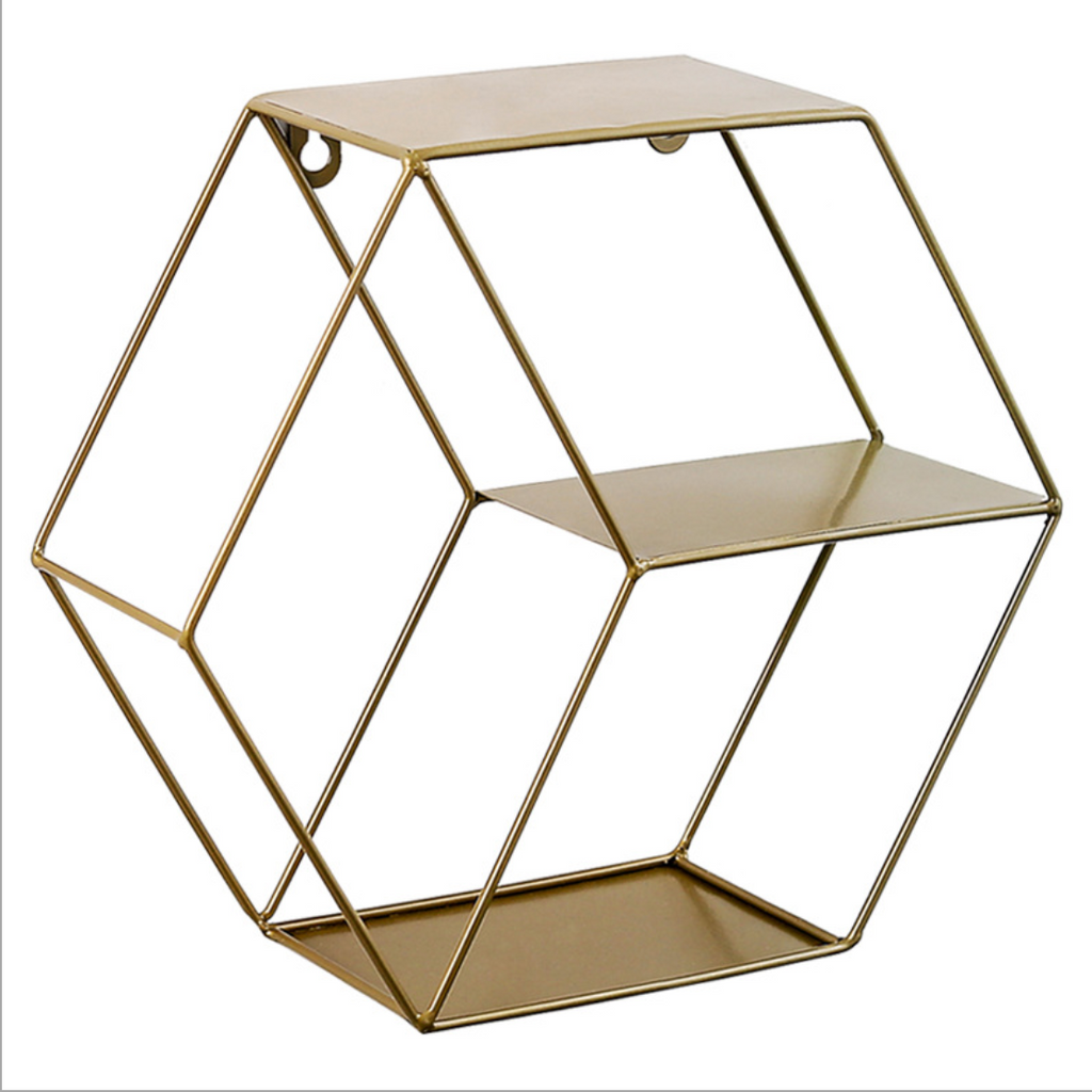 Hexagon Wall Shelf Nestasia