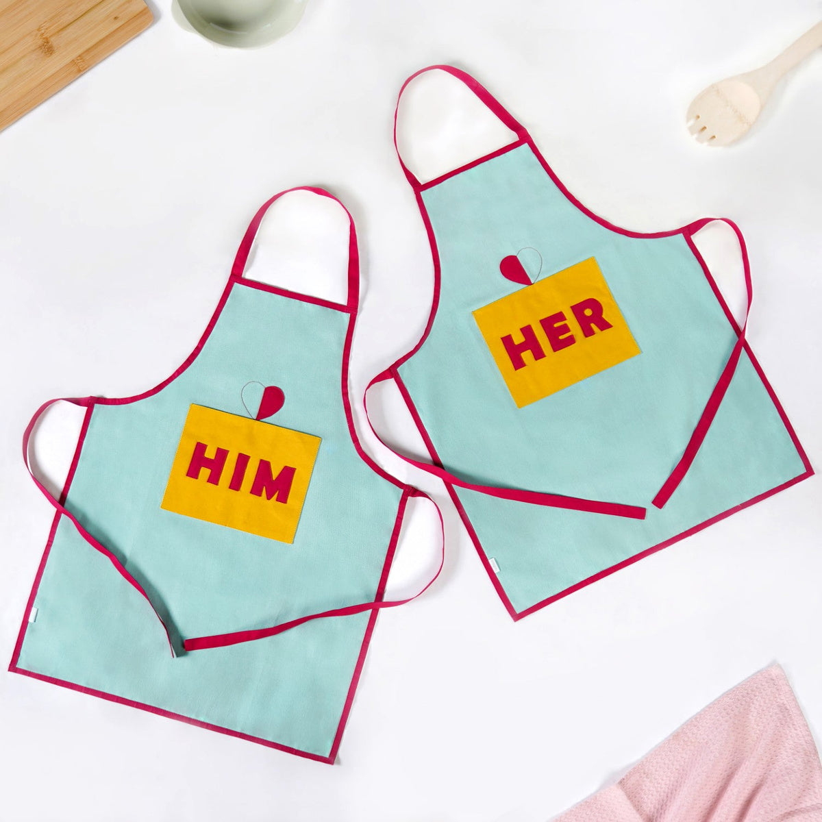 Him And Her Apron Set Nestasia