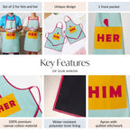 Him And Her Apron Set Nestasia