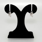 Beautifully Bold Silver Hoop Earrings Nestasia