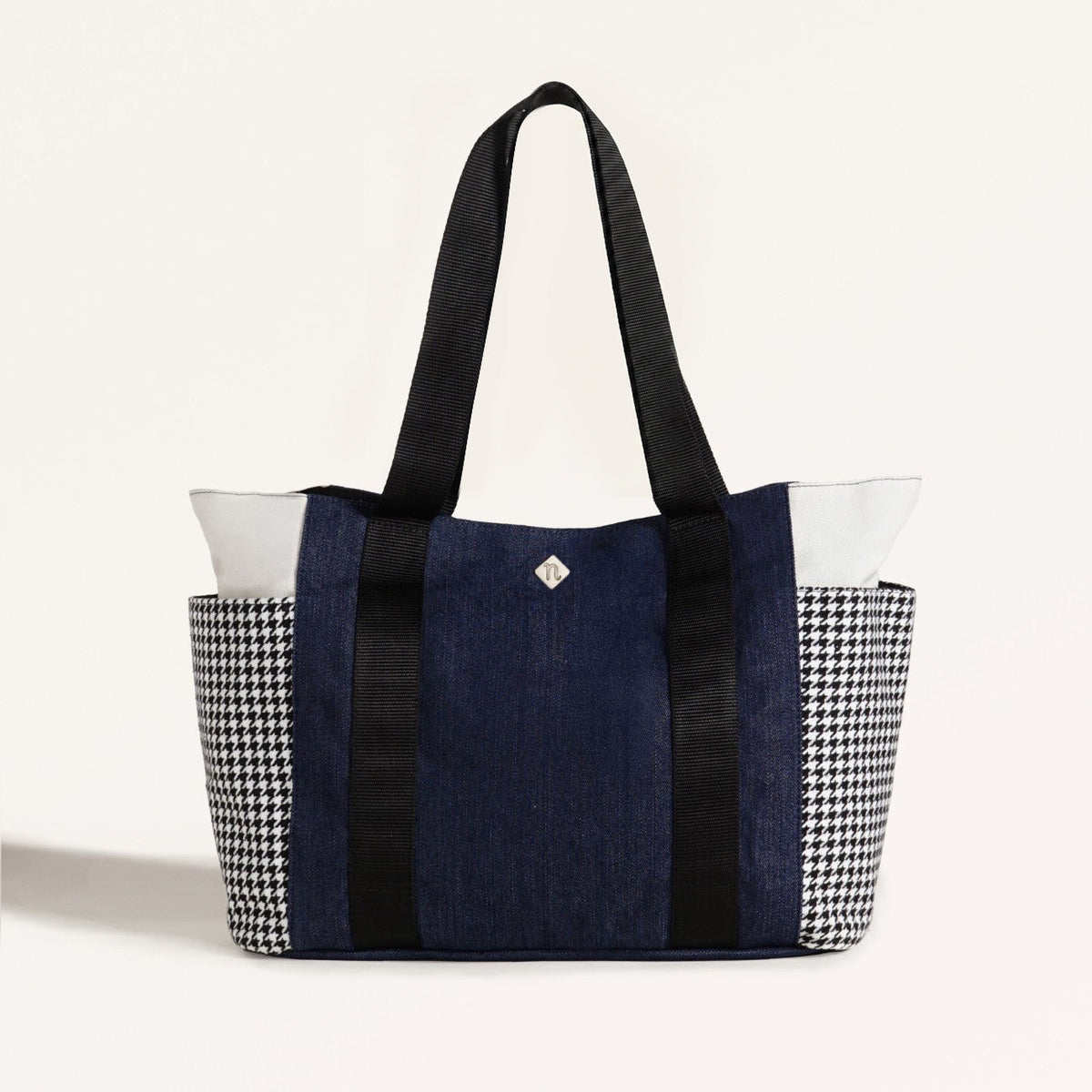 Houndstooth Pattern Tote Bag For Women Nestasia
