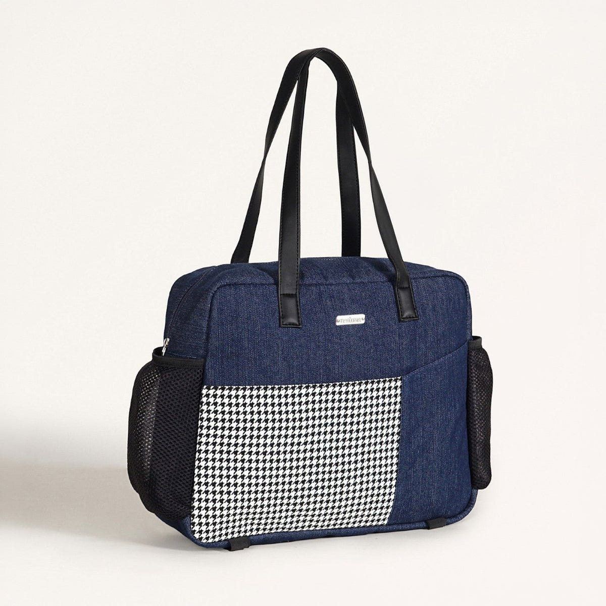 Hold All Denim Tote Bag Nestasia