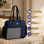 Hold All Denim Tote Bag Nestasia