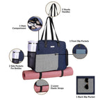 Hold All Denim Tote Bag Nestasia