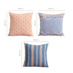 Hue Harmony Cushion Cover Set Of 3 Nestasia