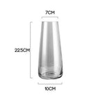 Transparent Glass Vase Nestasia