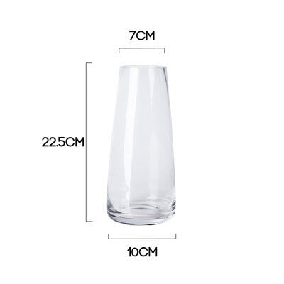 Transparent Glass Vase Nestasia