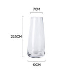 Transparent Glass Vase Nestasia