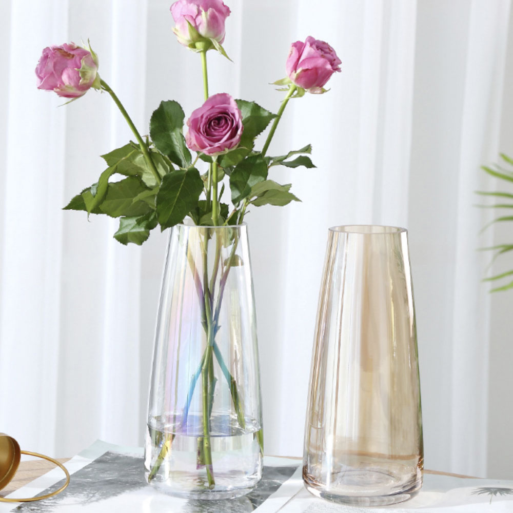 Transparent Glass Vase Nestasia