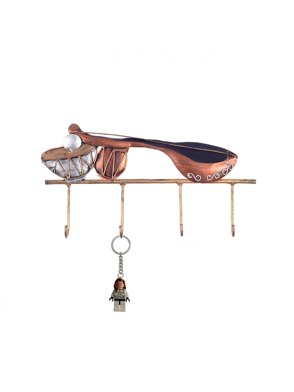 Musical Instruments Wrought Iron Key Holder Kafalo