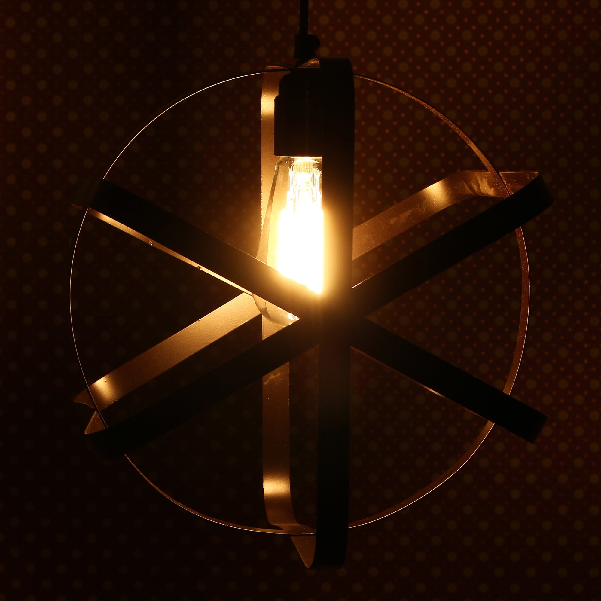 Black Decorative Pendant Light, Ceiling Hanging Lamp for Home/Living Room/Offices/Restaurants Kafalo