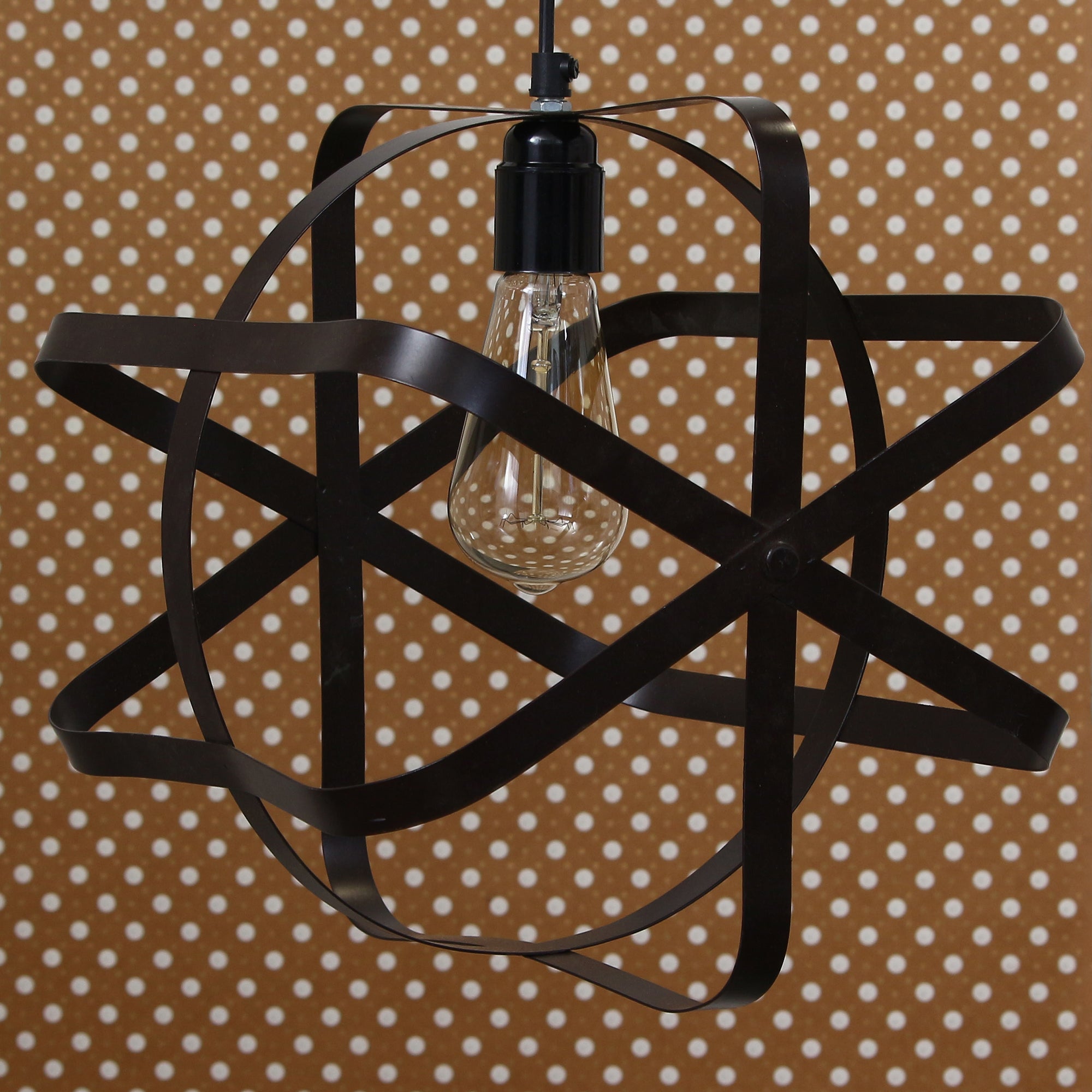 Black Decorative Pendant Light, Ceiling Hanging Lamp for Home/Living Room/Offices/Restaurants Kafalo