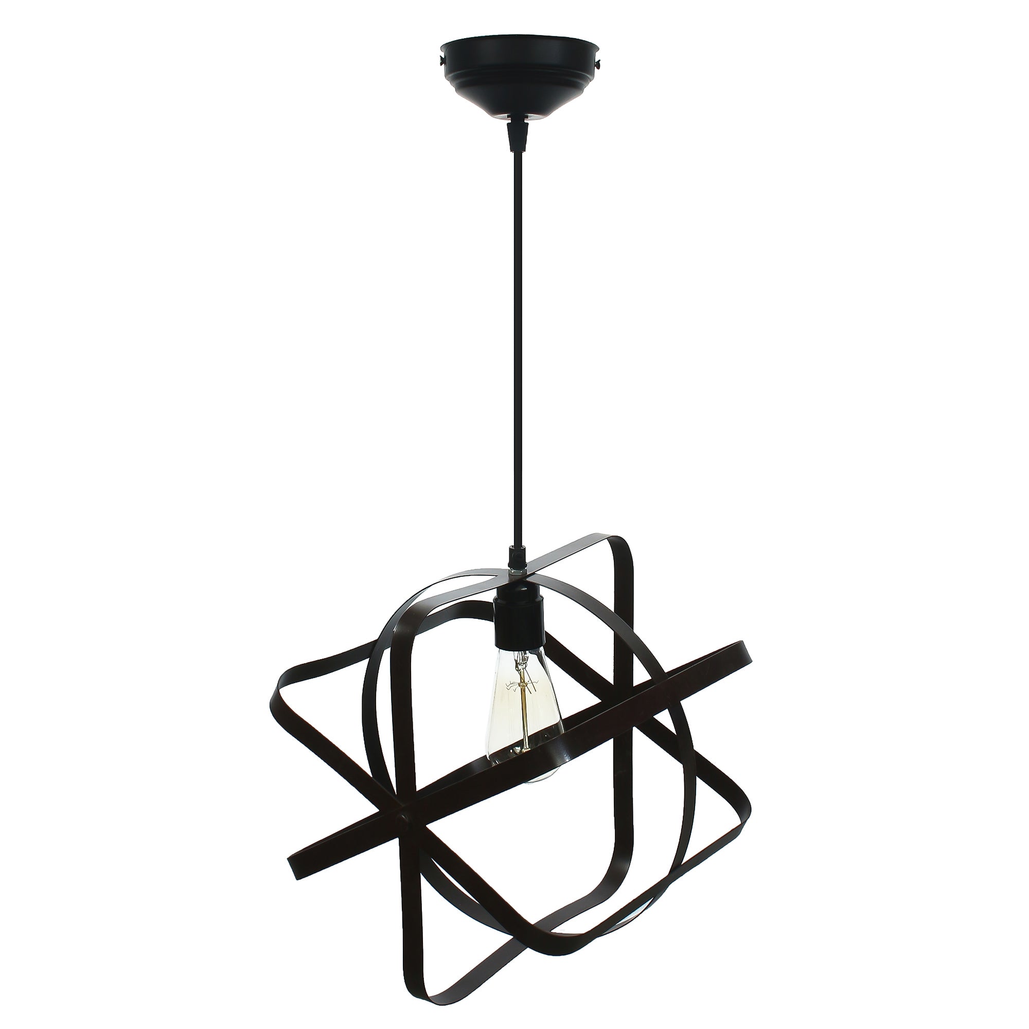 Black Decorative Pendant Light, Ceiling Hanging Lamp for Home/Living Room/Offices/Restaurants Kafalo