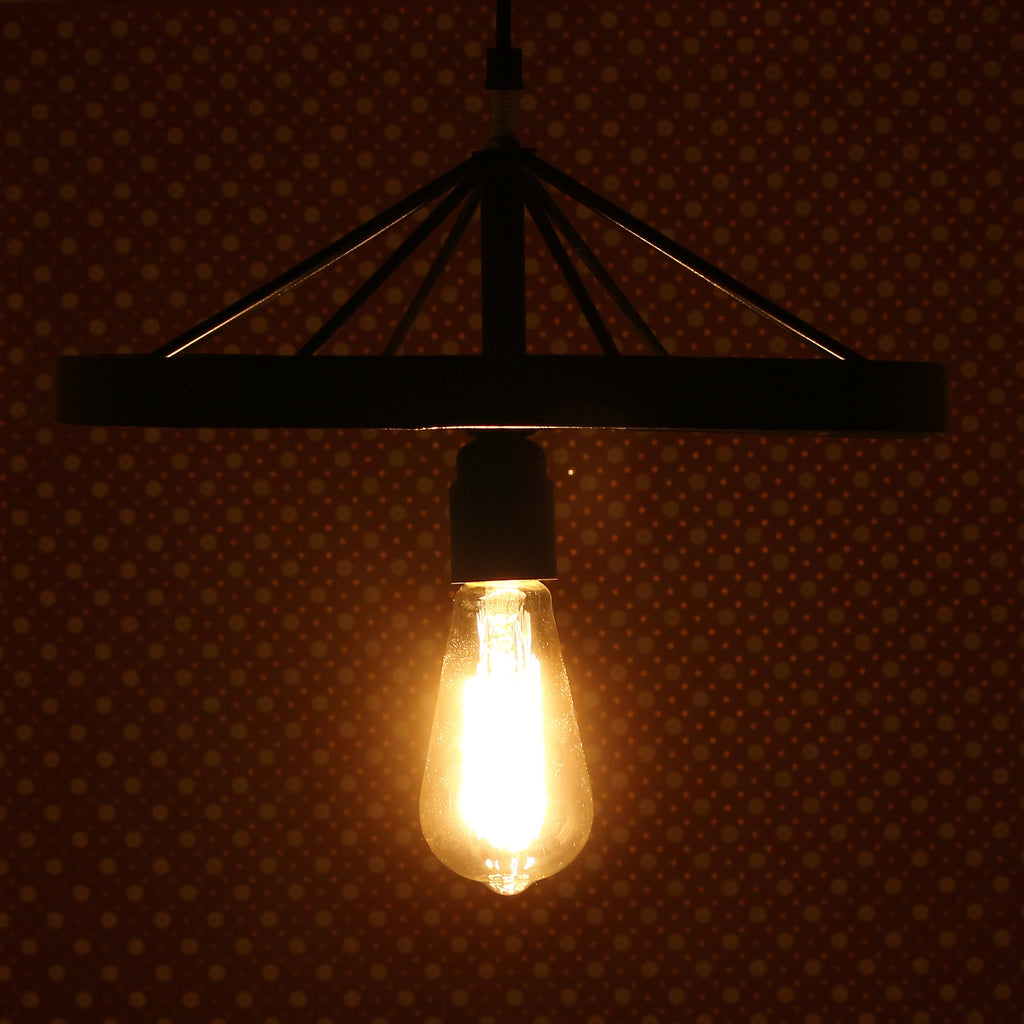 Black Decorative Pendant Light, Ceiling Hanging Lamp for Home/Living Room/Offices/Restaurants Kafalo